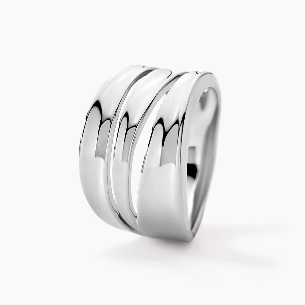 Bague Edwyna Argent Blanc 4 Bague Edwyna Argent Blanc – Image 2