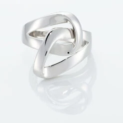 Bague Kim-ly Argent Blanc -Garmin Soldes FADFBW0322 view3