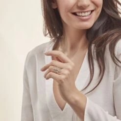 Bague Lizon Argent -Garmin Soldes FADFBW0453 model0