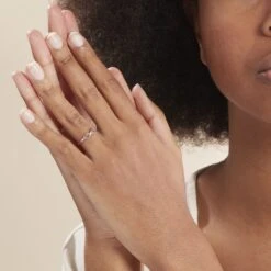 Bague Martta Argent Blanc -Garmin Soldes FADFBW0501 model0