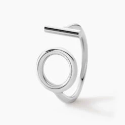 Bague Marie-capucine Argent Blanc -Garmin Soldes FADFBW0560 view1