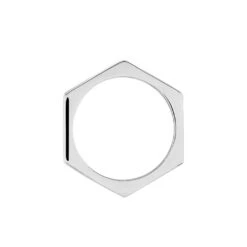 Bague Heluna Argent Blanc -Garmin Soldes FADFBW0582 view2