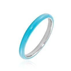 Bague Argent Blanc Samba