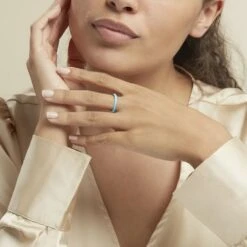 Bague Argent Blanc Samba -Garmin Soldes FADFBW0951 model0