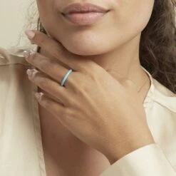 Bague Argent Blanc Samba -Garmin Soldes FADFBW0951 model1