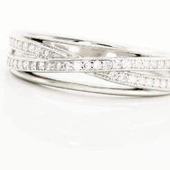 Bague Urpa Argent Blanc Oxyde De Zirconium -Garmin Soldes FADFBZW11U view3