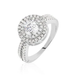 Bague Marie-felix Argent Blanc Oxyde De Zirconium