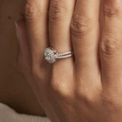 Bague Marie-felix Argent Blanc Oxyde De Zirconium -Garmin Soldes FADFBZW12S model1