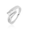 Bague Cascade Argent Blanc Oxyde De Zirconium