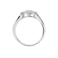 Bague Fidjy Argent Blanc Oxyde De Zirconium -Garmin Soldes FADFBZW18Z view2