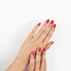 Bague Jaquelyn Argent Blanc Oxyde De Zirconium -Garmin Soldes FADFBZW1FI view3