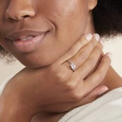 Bague Conception Argent Blanc Oxyde De Zirconium -Garmin Soldes FADFBZW1HH model0