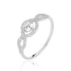Bague Katerina Argent Blanc Oxyde De Zirconium