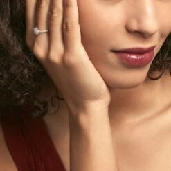 Bague Ajustable Mendel Argent Blanc Oxyde De Zirconium -Garmin Soldes FADFBZW1TK model0