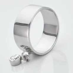 Bague Argent Blanc Ainslie Oxyde De Zirconium -Garmin Soldes FADFBZW1WW view3