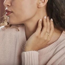 Bague Ajustable Lettice Plaqué Or Jaune Oxyde De Zirconium 12 Bague Ajustable Lettice Plaqué Or Jaune Oxyde De Zirconium -Garmin Soldes FADFJW0227 model0