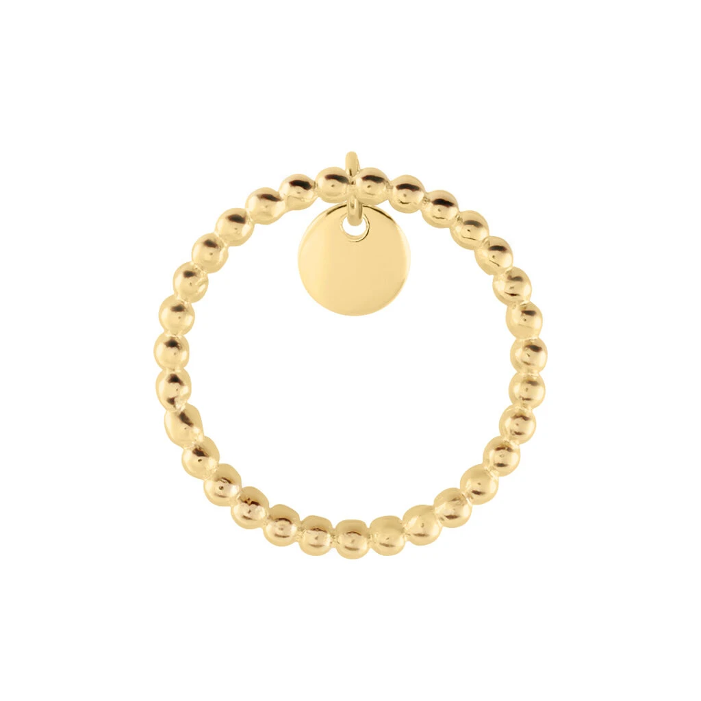 Bague Ajustable Lettice Plaqué Or Jaune Oxyde De Zirconium 5 Bague Ajustable Lettice Plaqué Or Jaune Oxyde De Zirconium – Image 3