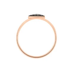 Bague Amellia Argent Rose Oxyde De Zirconium -Garmin Soldes FADFRZN081 view2