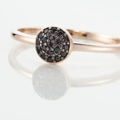 Bague Colline Argent Rose Oxyde De Zirconium 10 Bague Colline Argent Rose Oxyde De Zirconium -Garmin Soldes FADFRZN083 view3