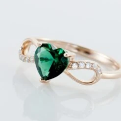 Bague Argent Rose Atieno Oxyde De Zirconium -Garmin Soldes FADFRZV001 view3