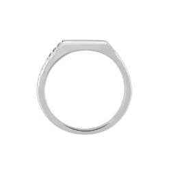 Chevalière Argent Blanc Corentyn -Garmin Soldes FADHBW0042 view2
