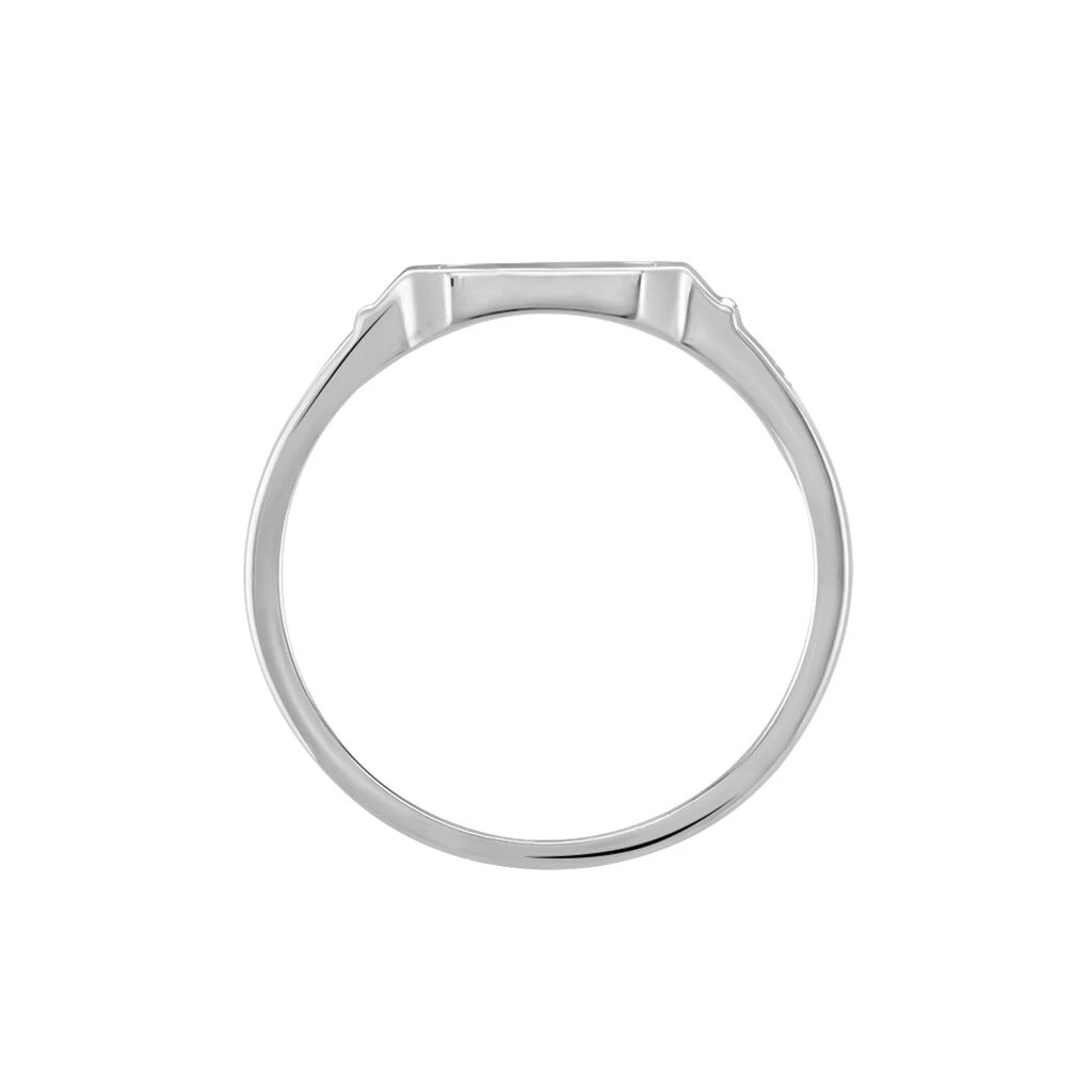 Chevalière Argent Blanc Djulian Email 5 Chevalière Argent Blanc Djulian Email – Image 3