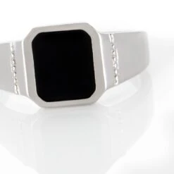 Chevalière Argent Blanc Djulian Email 10 Chevalière Argent Blanc Djulian Email -Garmin Soldes FADHBW0047 view3