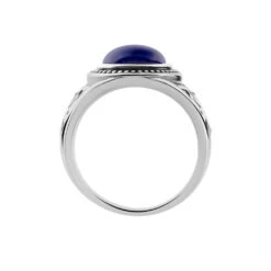 Bague Aleksei Argent Blanc Lapis -Garmin Soldes FADHBXB001 view2
