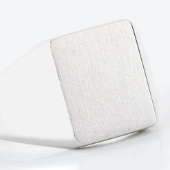 Chevalière Gaspare Argent Blanc -Garmin Soldes FAHFBW0122 view3