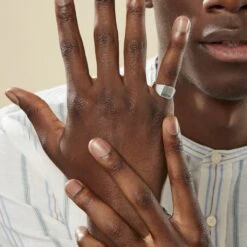 Chevalière Cillian Argent Blanc -Garmin Soldes FAHFBW0129 model0