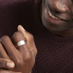 Chevalière Pierrik Argent Blanc 11 Chevalière Pierrik Argent Blanc -Garmin Soldes FAHFBW0133 model1