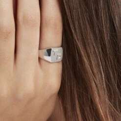 Chevaliere Argent Gringoire Carree -Garmin Soldes FAHFBW0141 model1