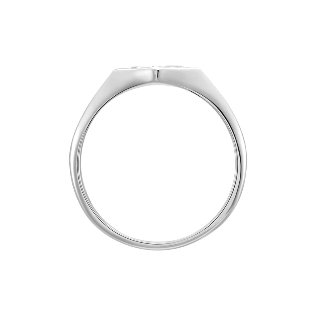 Chevalière Narva Argent Blanc 5 Chevalière Narva Argent Blanc – Image 3