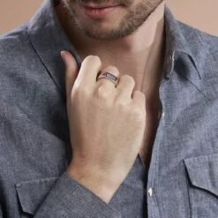 Chevalière Argent Argent Teofilo 12 Chevalière Argent Argent Teofilo -Garmin Soldes FAHHBW0351 model0