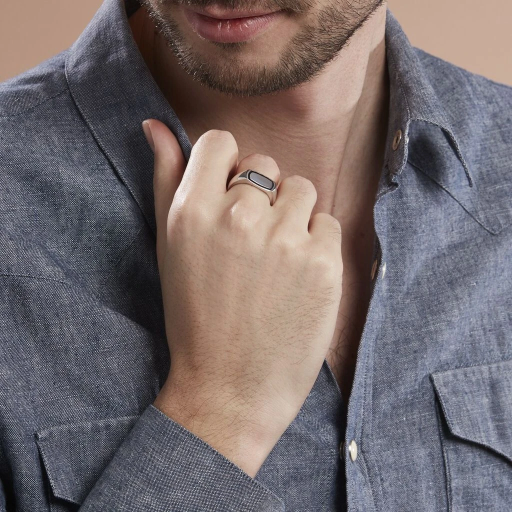 Chevalière Argent Argent Teofilo 7 Chevalière Argent Argent Teofilo – Image 5