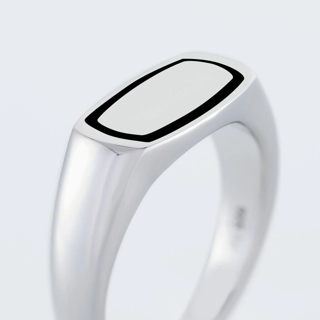 Chevalière Argent Argent Teofilo 6 Chevalière Argent Argent Teofilo – Image 4