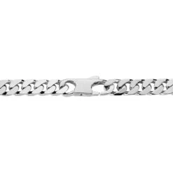Bracelet Identité Clementine Maille Gourmette Argent Gris -Garmin Soldes FAIFBW0144 view2