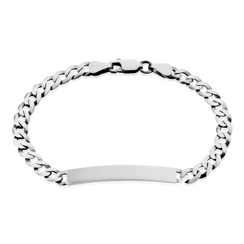 Bracelet Identité Casper Argent Gris 3 Bracelet Identité Casper Argent Gris