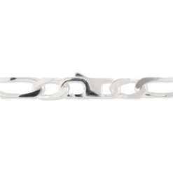 Bracelet Identité Vila Maille Alternee 1/2 Argent Blanc -Garmin Soldes FAIHBW0268 view2