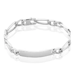 Bracelet Identité Argent Blanc Vila