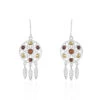Boucles D'oreilles Argent Blanc Lorena Ambre -Garmin Soldes FAOFBIY198 master