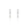 Boucles D'oreilles Pendantes Giacobbe Argent Blanc Perle De Culture -Garmin Soldes FAOFBUW137 master