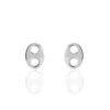 Boucles D'oreilles Puces Sherry Argent Blanc 1 Boucles D'oreilles Puces Sherry Argent Blanc -Garmin Soldes FAOFBW005T master