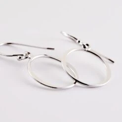 Boucles D'oreilles Pendantes Tanema Argent Blanc -Garmin Soldes FAOFBW009U view2