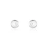 Boucles D'oreilles Puces Virgie Argent Blanc -Garmin Soldes FAOFBW00BM master