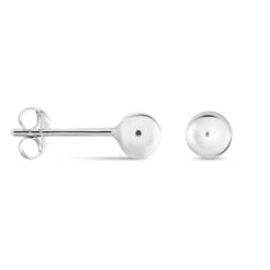 Boucles D'oreilles Puces Virgie Argent Blanc -Garmin Soldes FAOFBW00BM view1