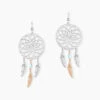 Boucles D'oreilles Pendantes Misalie Argent Blanc 1 Boucles D'oreilles Pendantes Misalie Argent Blanc -Garmin Soldes FAOFBW00FN master