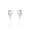 Boucles D'oreilles Puces Kayli Argent Blanc -Garmin Soldes FAOFBW00N2 master