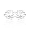 Boucles D'oreilles Puces Rosita Argent Blanc -Garmin Soldes FAOFBW00U2 master