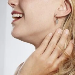 Creoles Elvyn Argent Blanc 9 Creoles Elvyn Argent Blanc -Garmin Soldes FAOFBW011L model0